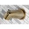 Kingston Brass KBX8143BX Two-Handle Tub and Shower Faucet, Antique Brass KBX8143BX - alternate 4